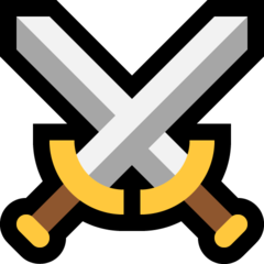 crossed swords Emoji - Download for free – Iconduck