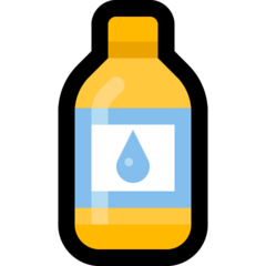 How Lotion Bottle emoji looks on Microsoft.