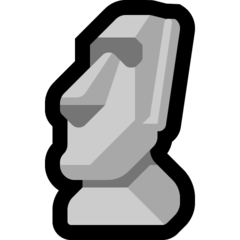 Moai emoji