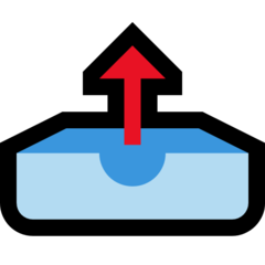 How Outbox Tray emoji looks on Microsoft.