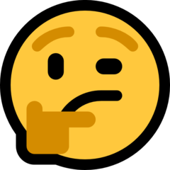 Thinking Face Emoji ð¤