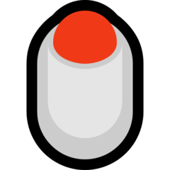 How Trackball emoji looks on Microsoft.