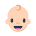 How Baby emoji looks on Mozilla.