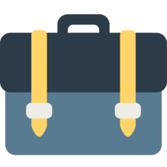 How Briefcase emoji looks on Mozilla.