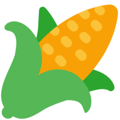 Bagaimana Bonggol jagung emoji terlihat di Mozilla.