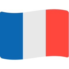 How Flag: France emoji looks on Mozilla.