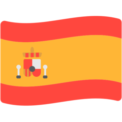 Bagaimana Flag: Spain emoji terlihat di Mozilla.