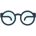 How Glasses emoji looks on Mozilla.