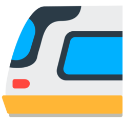 Bagaimana Light Rail emoji terlihat di Mozilla.