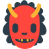 How Ogre emoji looks on Mozilla.