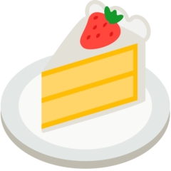 Bagaimana Shortcake emoji terlihat di Mozilla.