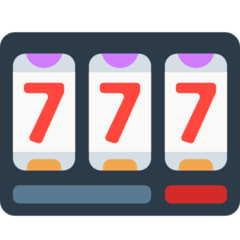 How Slot Machine emoji looks on Mozilla.