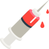 How Syringe emoji looks on Mozilla.