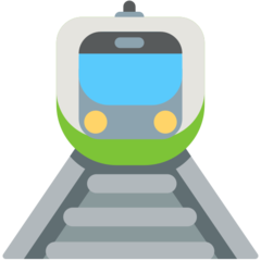 How Tram emoji looks on Mozilla.