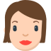 Como o emoji do Mulher é exibido no Mozilla.