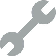 Bagaimana Wrench emoji terlihat di Mozilla.