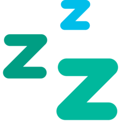 How Zzz emoji looks on Mozilla.