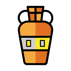 How Amphora emoji looks on Openmoji.