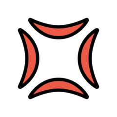 anger symbol Emoji  Download for free  Iconduck