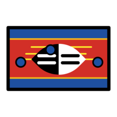 A quoi ressemblent les emoji Drapeau : Eswatini sur Openmoji.