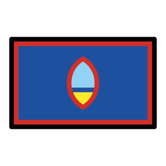 How Flag: Guam emoji looks on Openmoji.