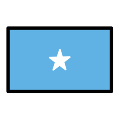 How Flag: Somalia emoji looks on Openmoji.