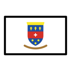 Wie Flagge: St. Barthélemy Emoji auf Openmoji aussieht.