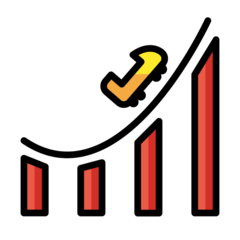 How Roller Coaster emoji looks on Openmoji.