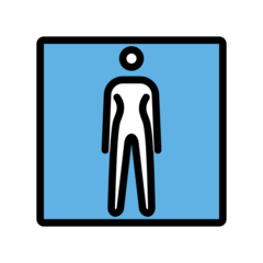 How Women’s Room emoji looks on Openmoji.