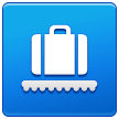 A quoi ressemblent les emoji Retrait des bagages sur Samsung.