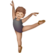 Come Persona che danza: carnagione olivastra emoji appare su Samsung.