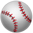 How Baseball emoji looks on Samsung.