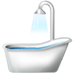 A quoi ressemblent les emoji Baignoire sur Samsung.