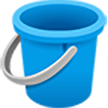 How Bucket emoji looks on Samsung.