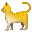 How Cat emoji looks on Samsung.