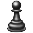 How Chess Pawn emoji looks on Samsung.