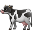 How Cow emoji looks on Samsung.