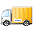 How Delivery Truck emoji looks on Samsung.