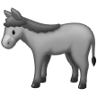 How Donkey emoji looks on Samsung.