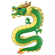 How Dragon emoji looks on Samsung.