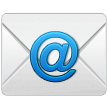 How E-Mail emoji looks on Samsung.