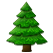 How Evergreen Tree emoji looks on Samsung.