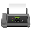 How Fax Machine emoji looks on Samsung.