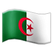 How Flag: Algeria emoji looks on Samsung.