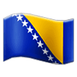 How Flag: Bosnia & Herzegovina emoji looks on Samsung.