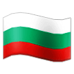 How Flag: Bulgaria emoji looks on Samsung.