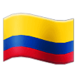 Hoe Vlag: Colombia emoji eruit ziet op Samsung.