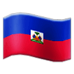 How Flag: Haiti emoji looks on Samsung.