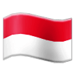 How Flag: Indonesia emoji looks on Samsung.