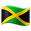 How Flag: Jamaica emoji looks on Samsung.